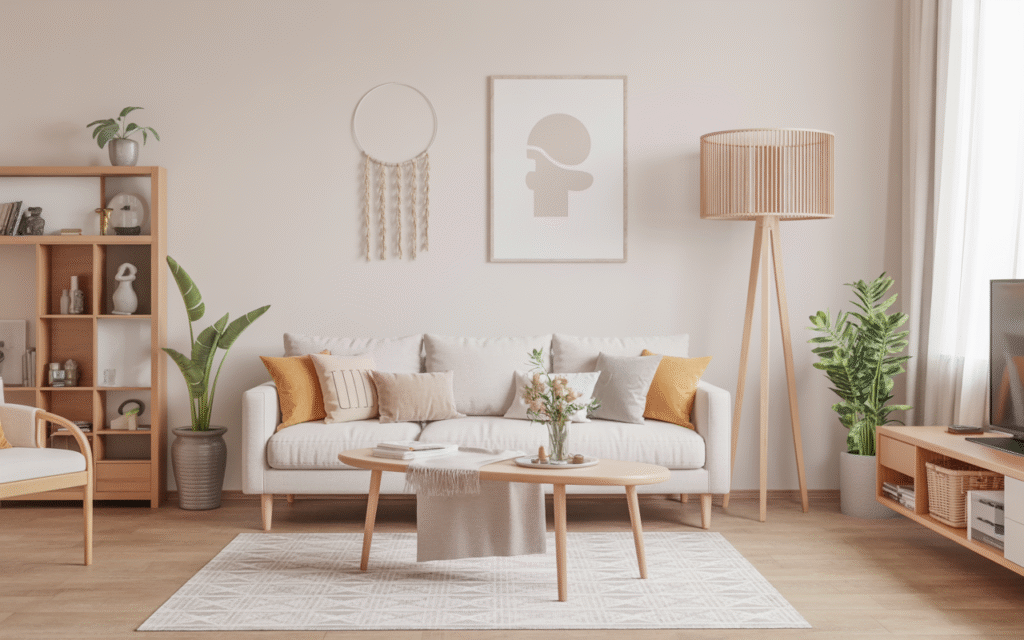 cozy living room in scandi style with de ecvsc6hyqkefqpolnchklq z083vhs txamis dgomnoq