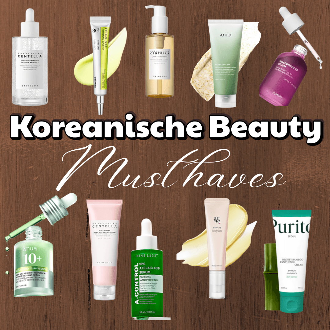 Koreanische Pflegeprodukte