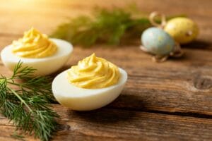 Gefüllte Eier