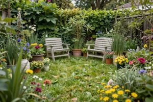 Ein kleiner Garten kann so luxuriös aussehen